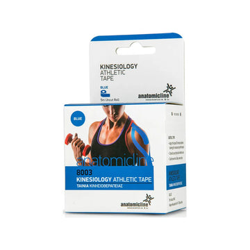 anatomicline kinesiology athletic tape blue 8003 μπροστά